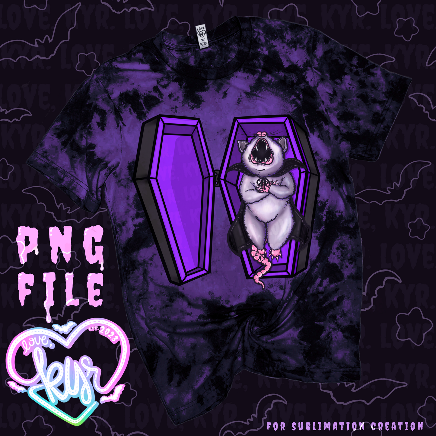 Vampire Possum Sub File PNG