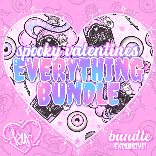 Spooky Valentines 🤍👻 Everything Bundle