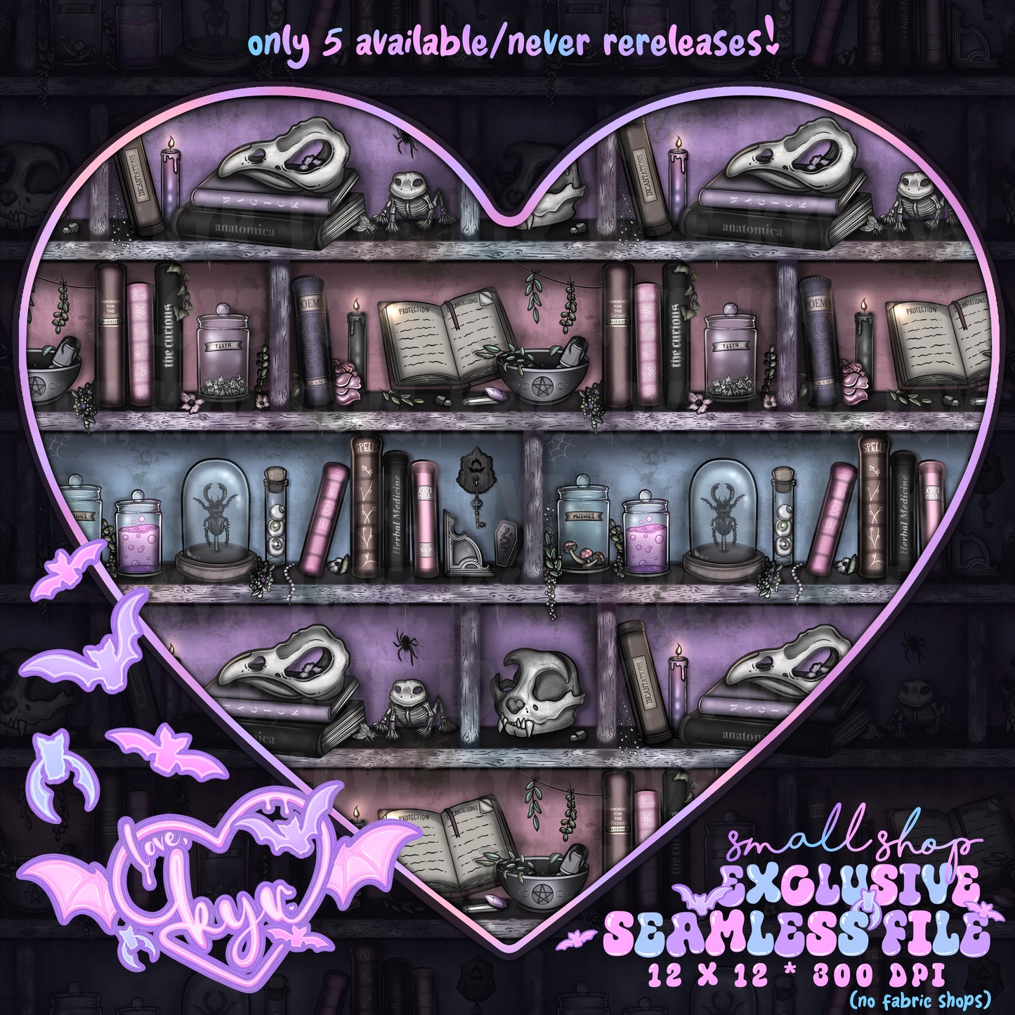 Bookshelf Seamless Files