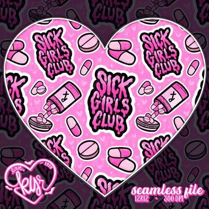 Sick Girls Club Seamless File