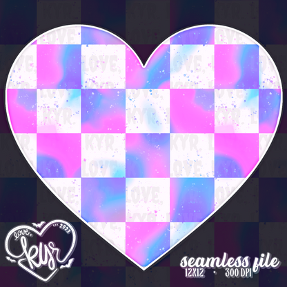 Checkered Seamless File Coord
