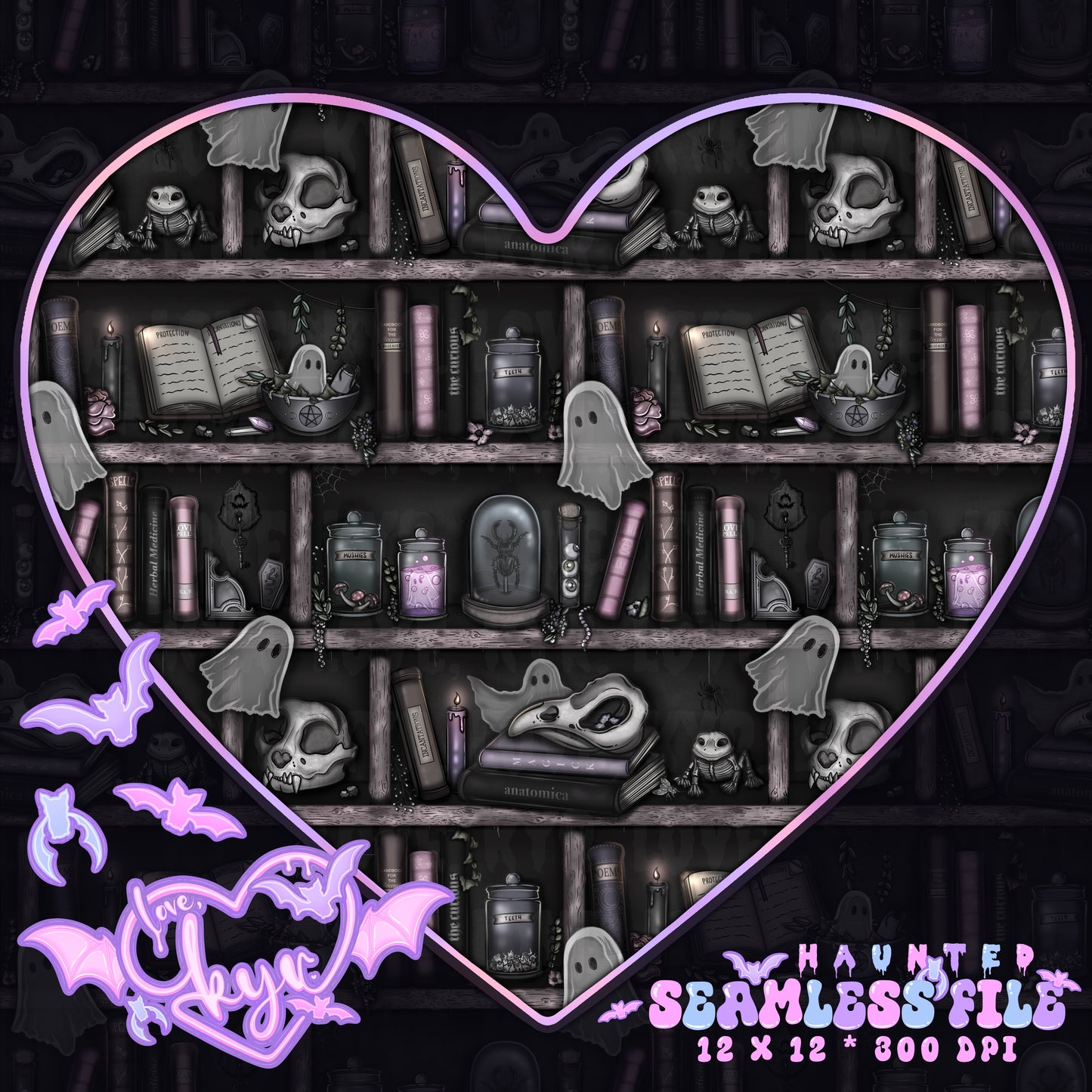 Bookshelf Seamless Files