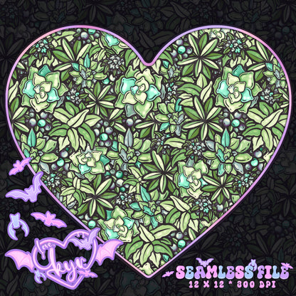 Succulents Coord Seamless File