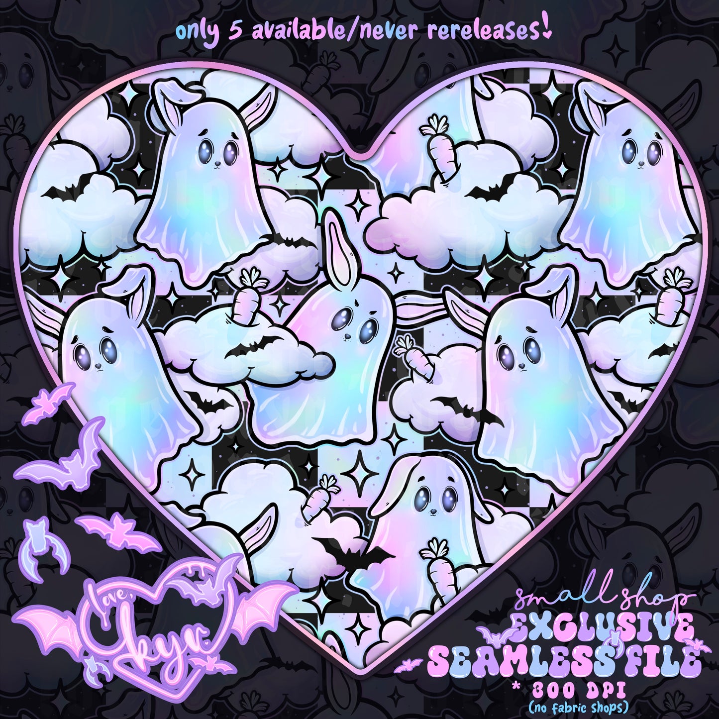 Haunted Bunz Seamless File