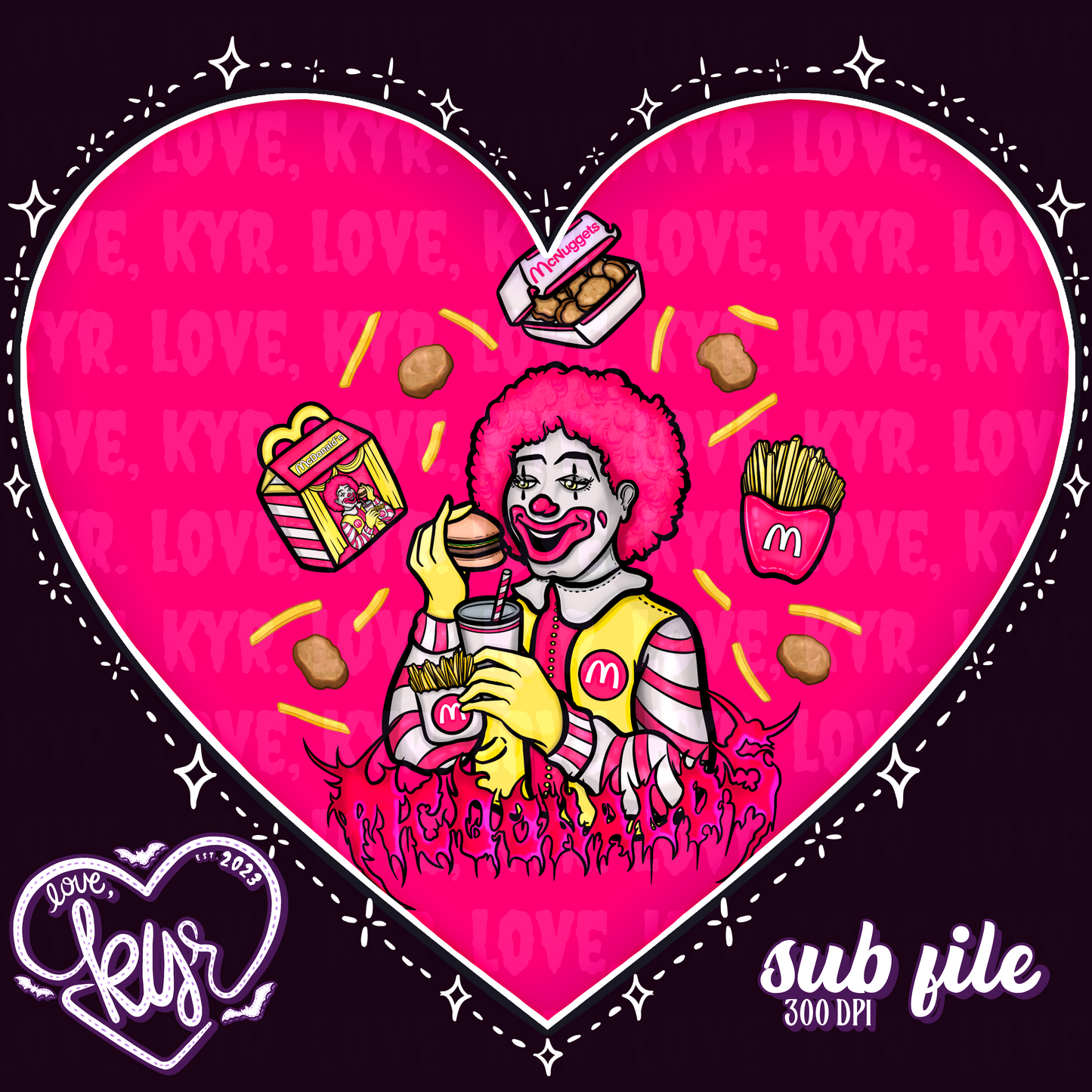 McDs Sub File PNG