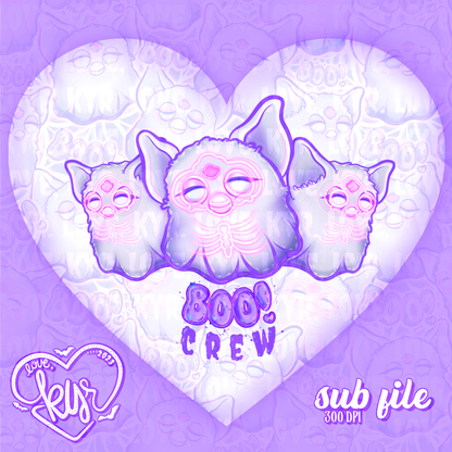 Boo Crew Sub File PNG