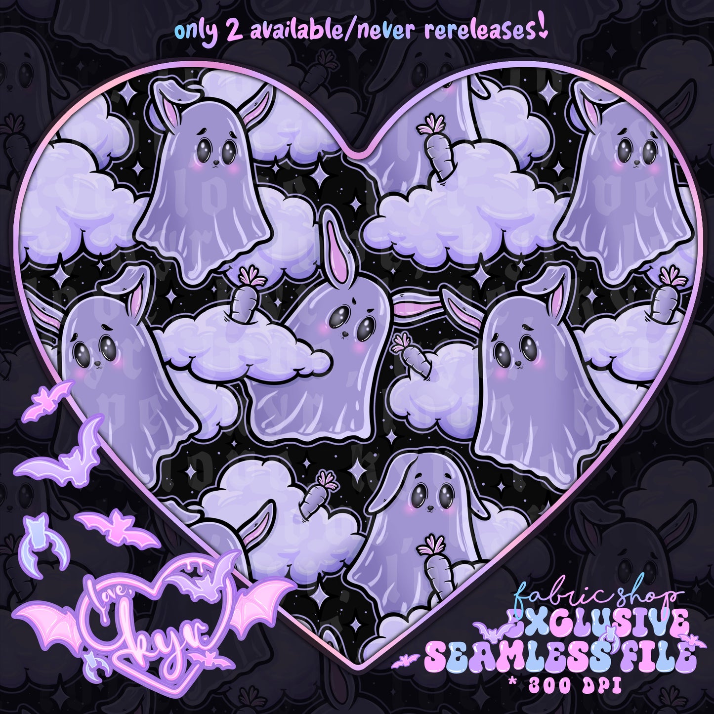 Haunted Bunz Seamless File