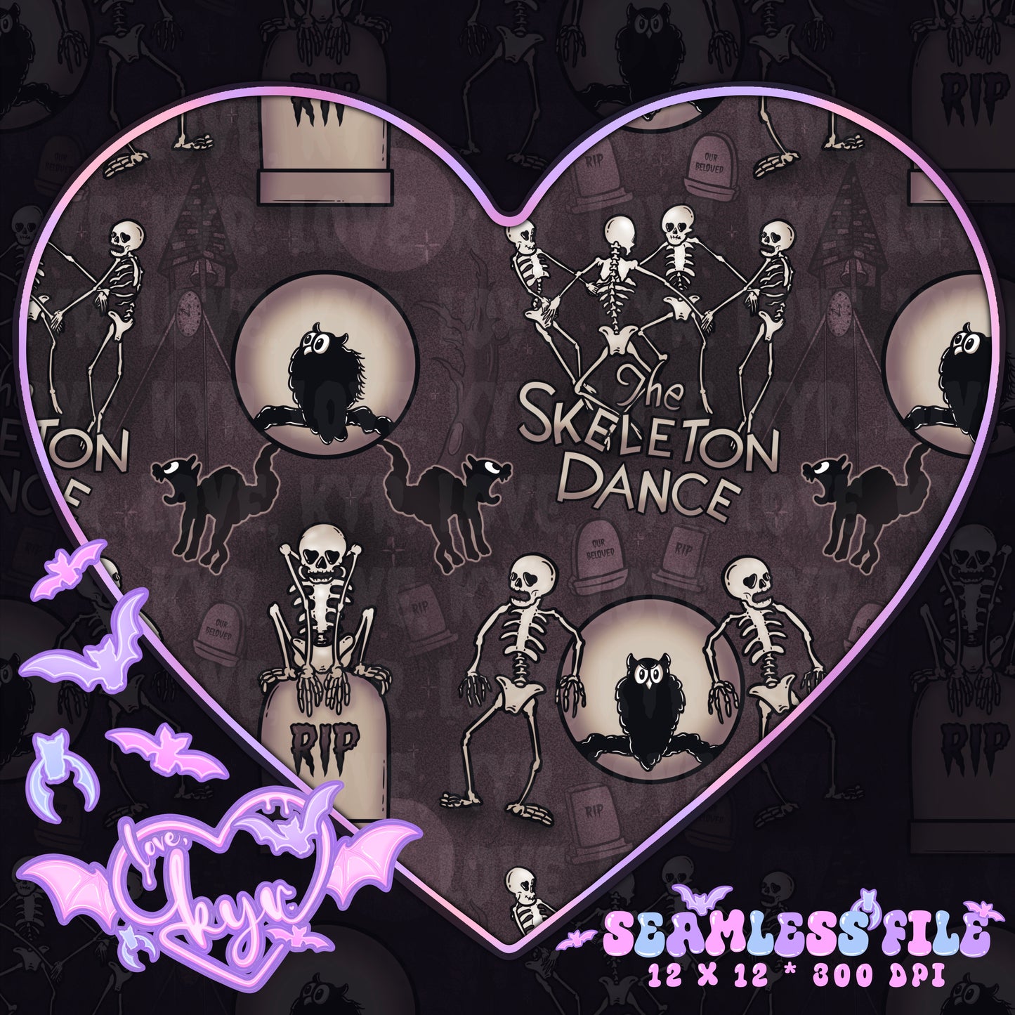 Skeleton Dance Seamless File