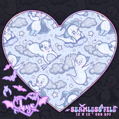Friendly Ghost Seamless File